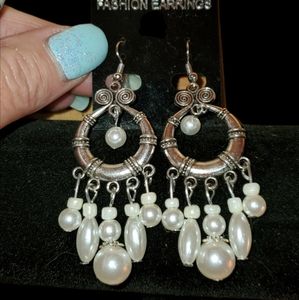 Fashion Cluster Chandelier Style Vintage Earrings